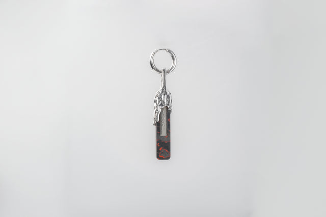 Strugadesign Earring classic V.5 + mini line bloody.