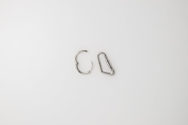 Strugadesign Earring classic + carabiner #2 small.