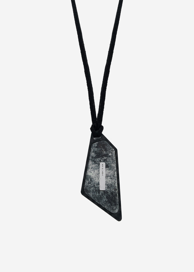 Necklace signature asymmetric Aged