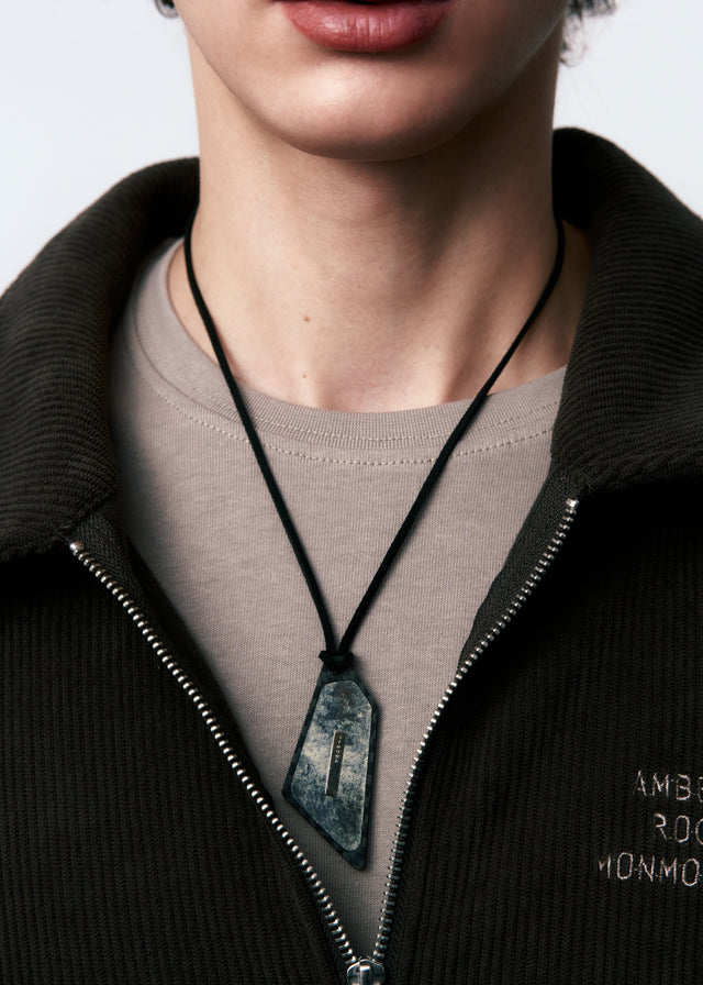 Necklace signature asymmetric Aged