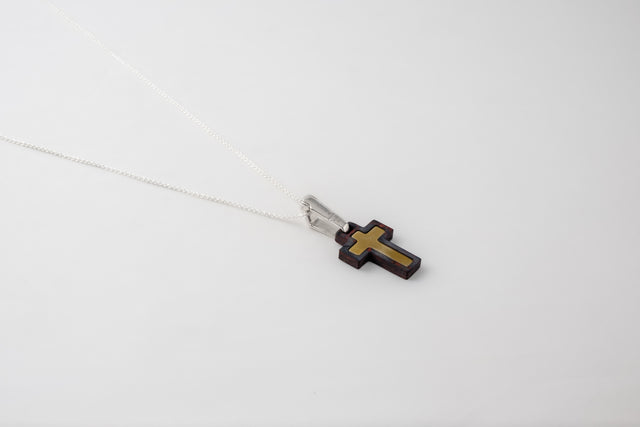 Strugadesign Necklace cross bloody.
