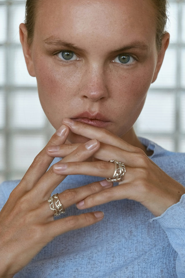 Ring signature links double line