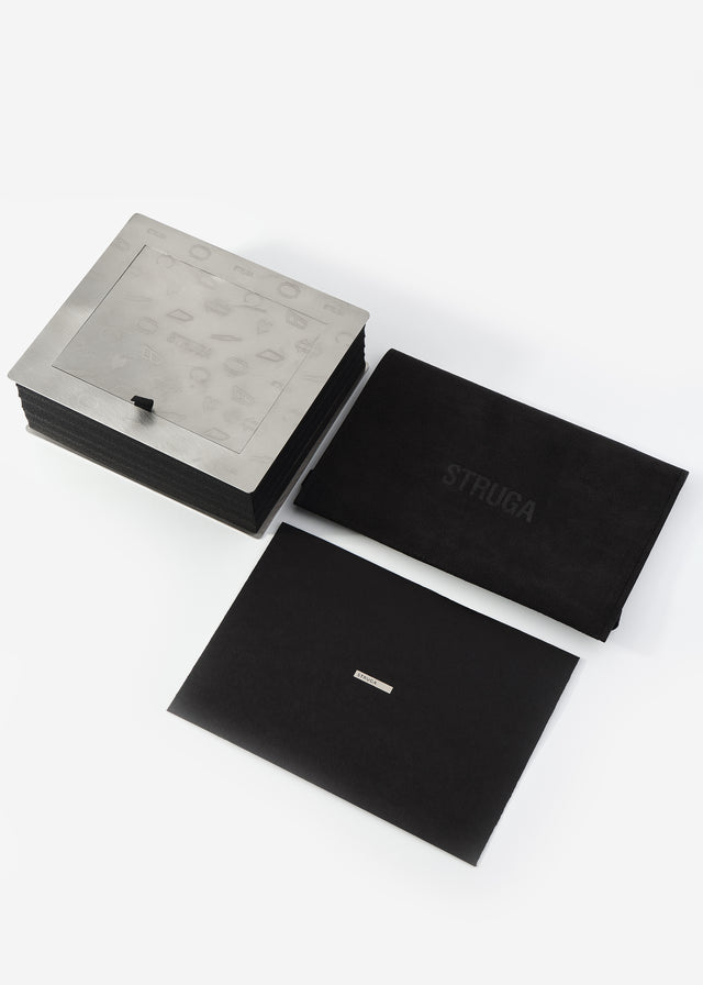 STRUGA Signature Cross V.3 Silver Necklace - dark fashion sterling silver necklace handcrafted Bali - view 5