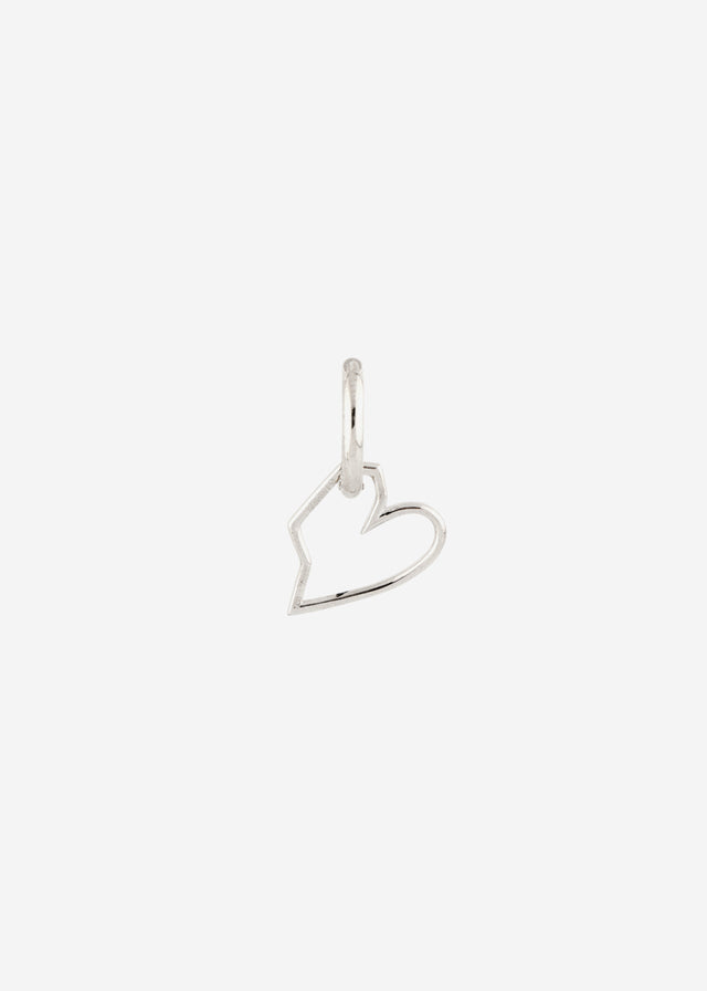 Earring classic + wired heart