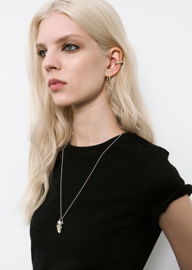 Earring classic + wired heart