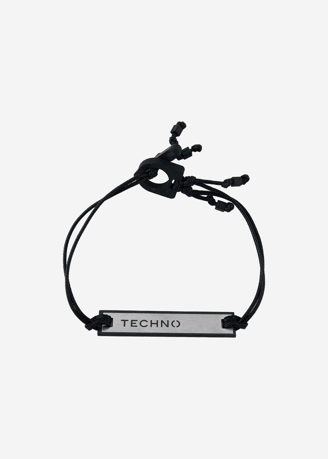 STRUGA STRUGA Techno Carbon Fiber Bracelet - industrial silver & carbon fiber bracelet handcrafted Bali - view 4