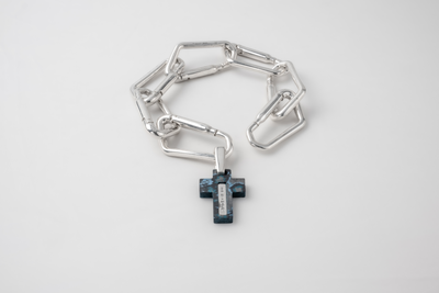 Carabiner #2 Big Cross Bracelet | STRUGA