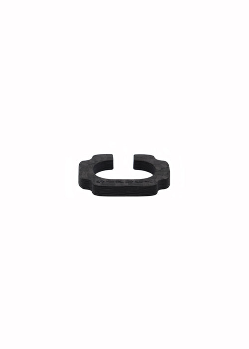 Blade Carbon Fiber Ear Cuff — Classic Graphite | STRUGA