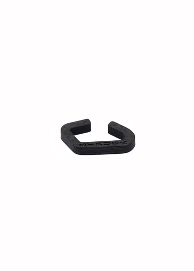 Signature Asymmetric Carbon Ear Cuff — Classic Graphite | STRUGA