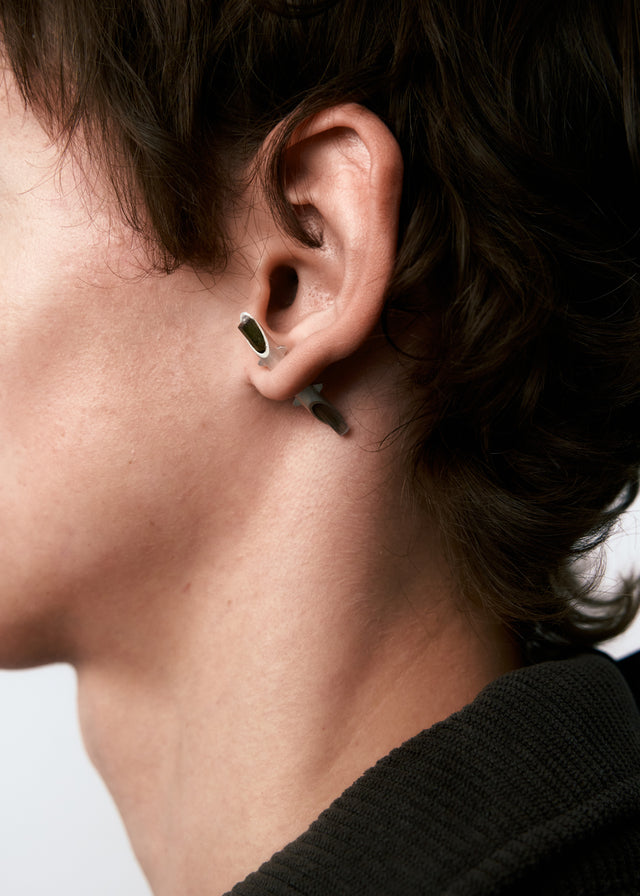 Earring Double Thorn (L) #3