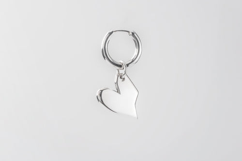 Classic Solid Heart Earring | STRUGA