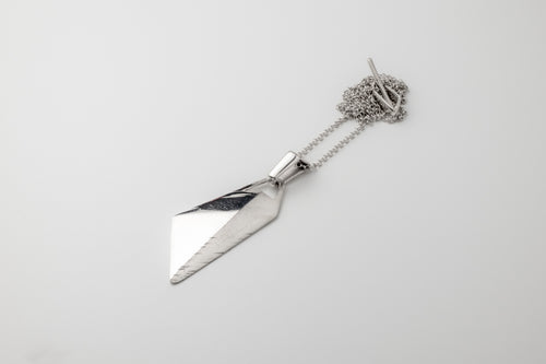 Signature Asymmetric Pyramid Necklace | STRUGA