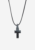 STRUGA Signature Cross V.3 Silver Necklace - dark fashion sterling silver necklace handcrafted Bali
