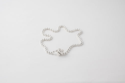 Small Beads with Heart Choker | STRUGA
